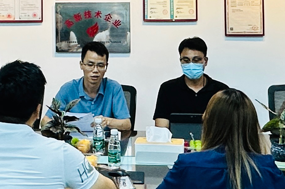 佛山市生態(tài)環(huán)境局、佛山市生態(tài)環(huán)境局順德分局領(lǐng)導(dǎo)蒞臨廣碧調(diào)研指導(dǎo)(圖2)